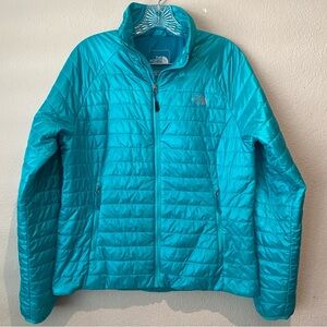 The North Face Teal Quilted Insulated Jacket Women’s M